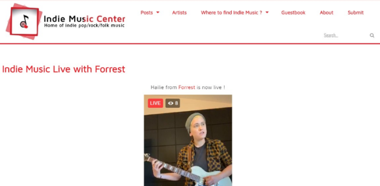 Indie Music Live #3 with Forrest